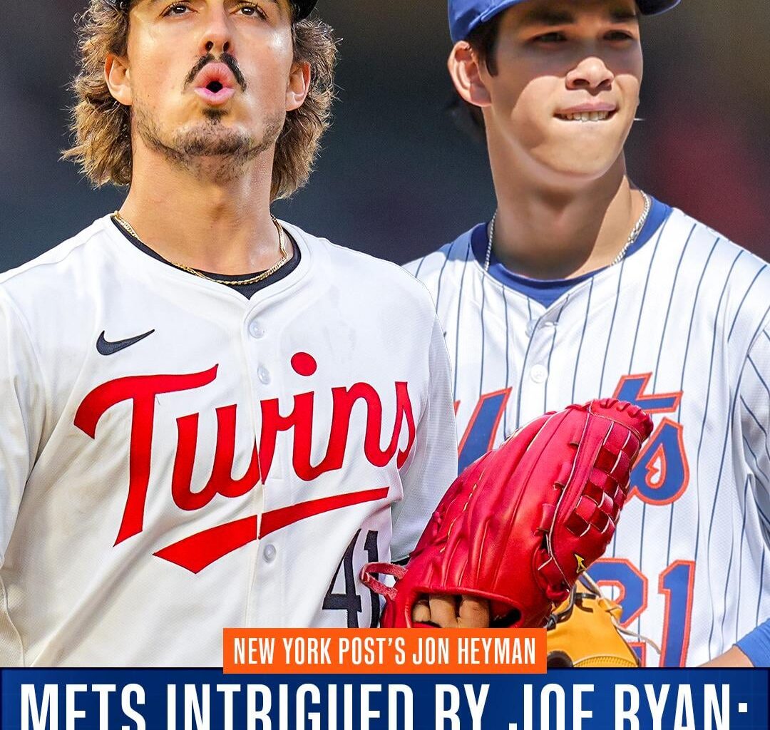 Joe Ryan is among the pitchers that interest the Mets in a potential trade for a frontline starter, and the Twins are "believed to like Jonah Tong," per the New York Post's Jon Heyman. Ryan, 29, pitched to a 3.42 ERA last season in 31 appearances He has two years of team control remaining