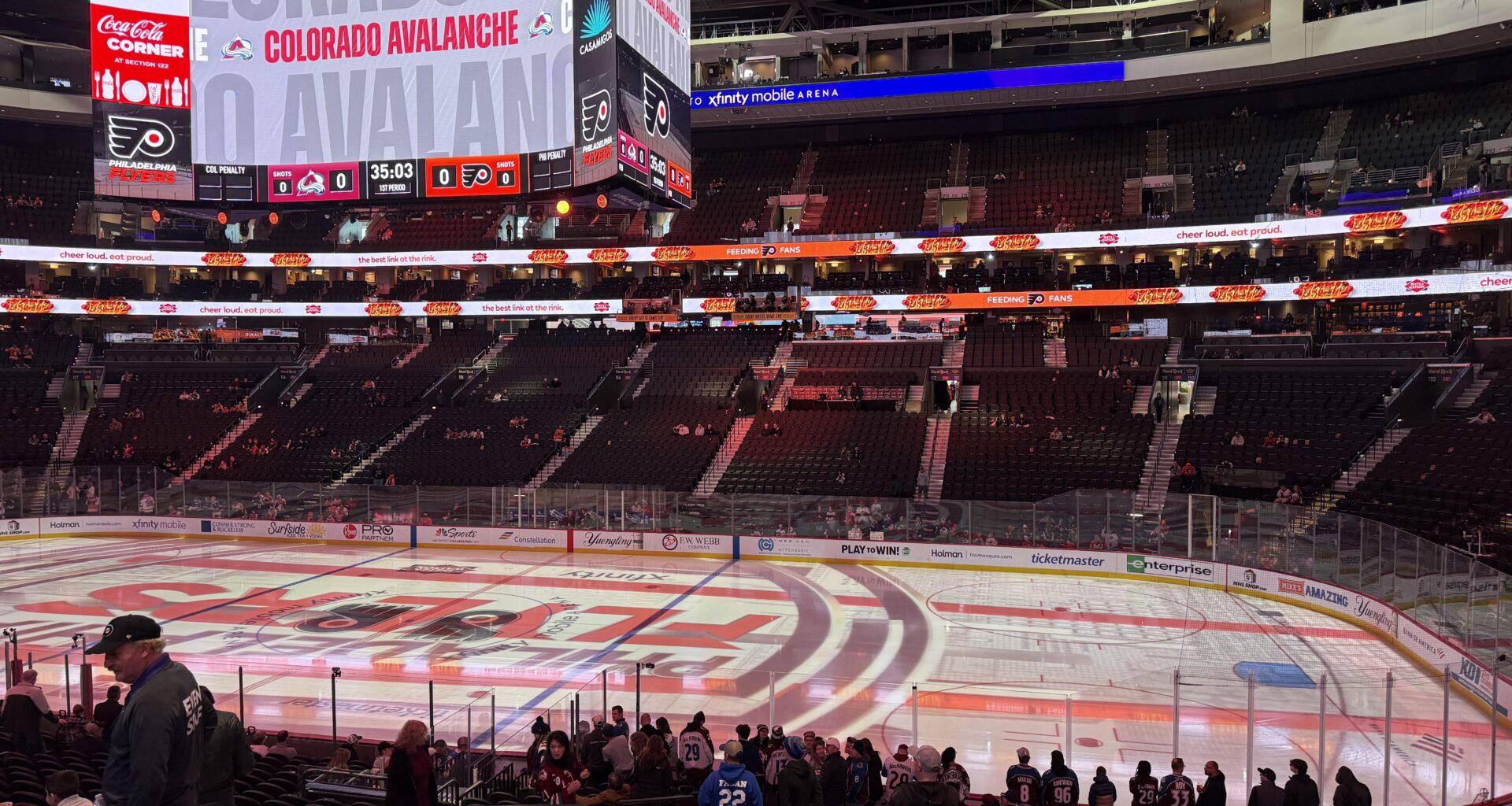 Checking in from enemy territory…