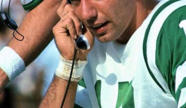 The great Joe Namath. Broadway Joe!!