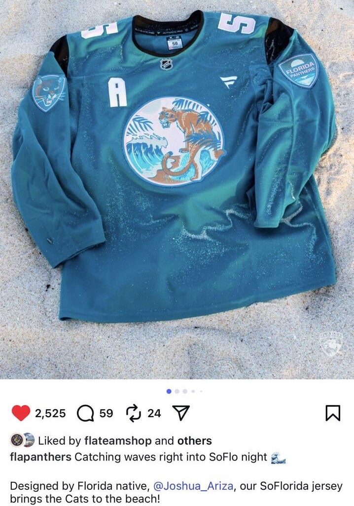 They just revealed the south Florida themed jerseys. Will these be available for purchase?