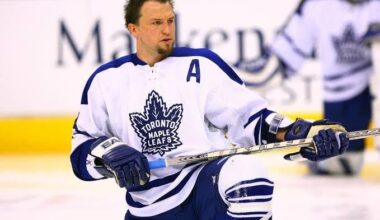 Bryan McCabe is still the latest Maple Leaf to be selected to Team Canada Olympic Team. (2006)