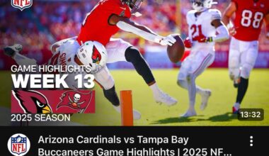 NFL using the Rachaad White TD they overturned with BS penalty as the thumbnail for highlight video