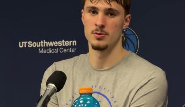 [Abby Jones] Cooper On His Growing Relationship W/ Franchise Legend Dirk Nowitzki:  He's been amazing, just trying to be around for me and give me guidance in a lot of different ways. He has a lot to give me and there's a lot I can learn from him, so I'm excited to continue to build our relationship