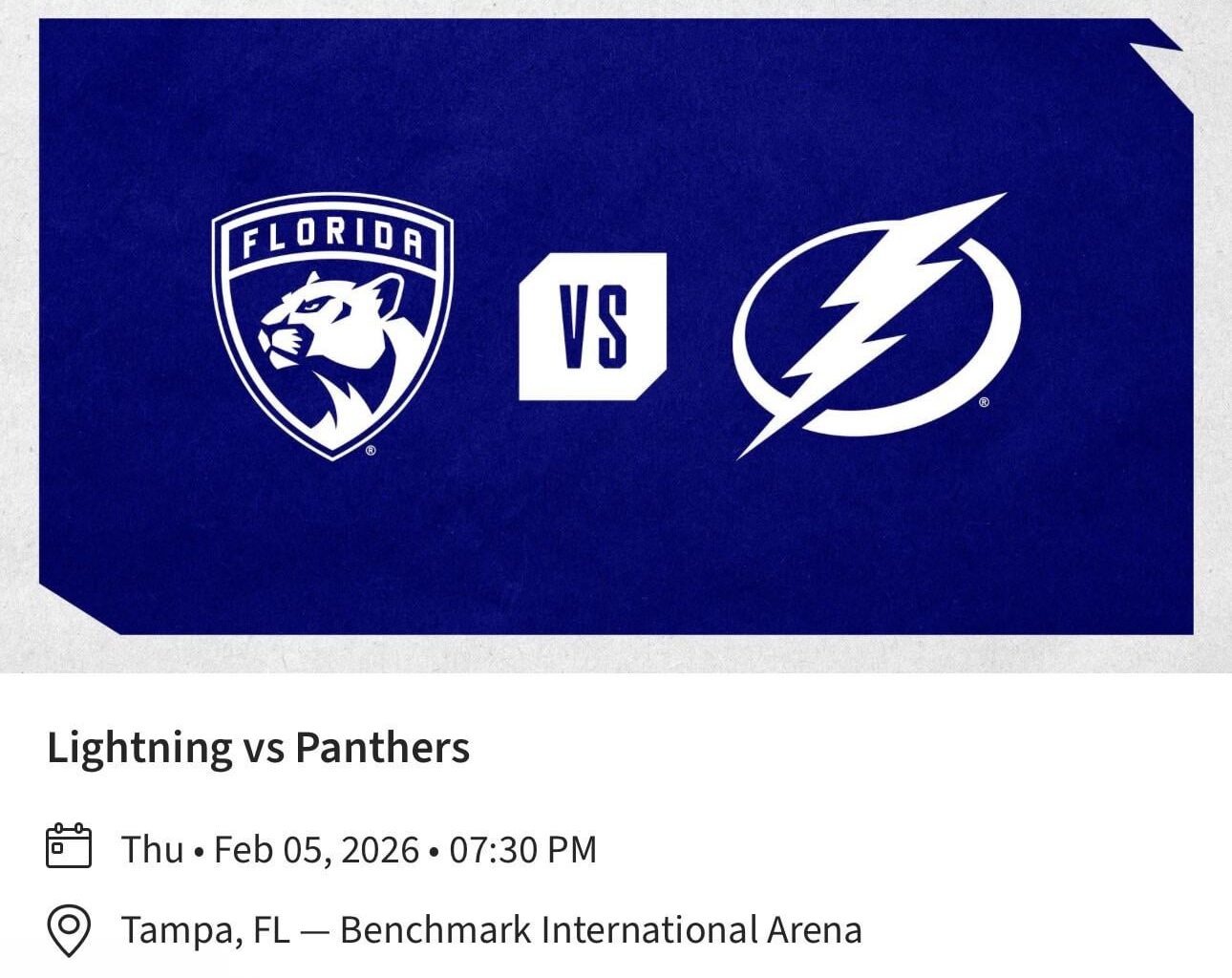 So I just spontaneously bought glass side tickets for the panthers game in February ✨