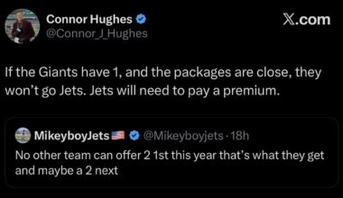 Why do people think there’s a rivalry with the Giants?