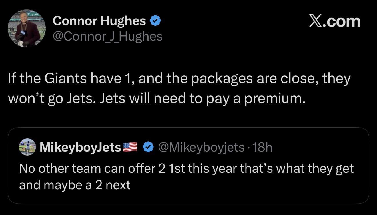 Why do people think there’s a rivalry with the Giants?