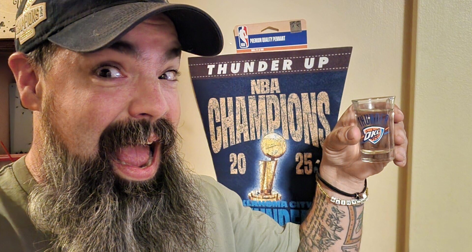 OKC Victory Shot #23 of the 25'-26' Season! 🌩💙🎷💙🌩