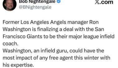 Ron Washington coming to SF, per Boob.