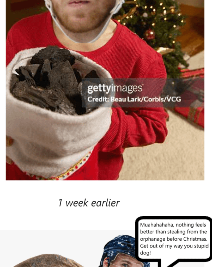 IT'S GAME DAY!  Connor McDavid had a SHITTY CHRISTMAS, let's CONTINUE THE PUNISHMENT with a good ol' fashioned SPANKING!!! GO FLAMES!!!