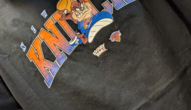 I got this shirt for Christmas! My first ever piece of Knicks merch!