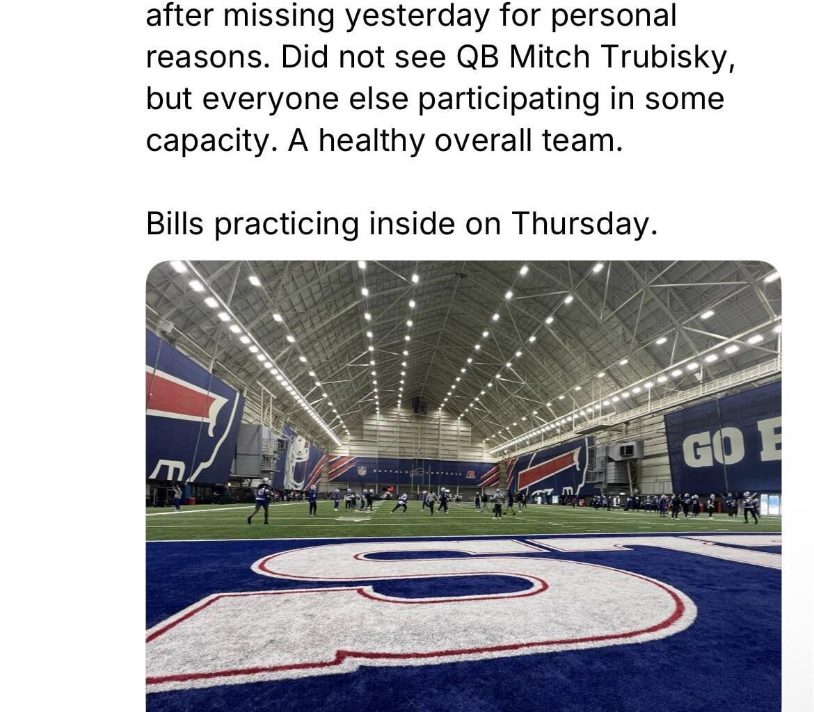 Team Looking Healthy Ahead of Pats Game