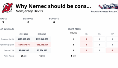 My take on why we should still consider making Nemec a trade chip