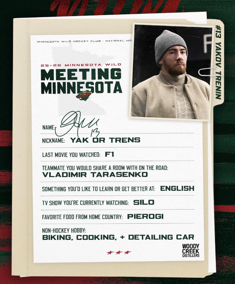 [Wild] Ladies and gentleman, Yakov Trenin