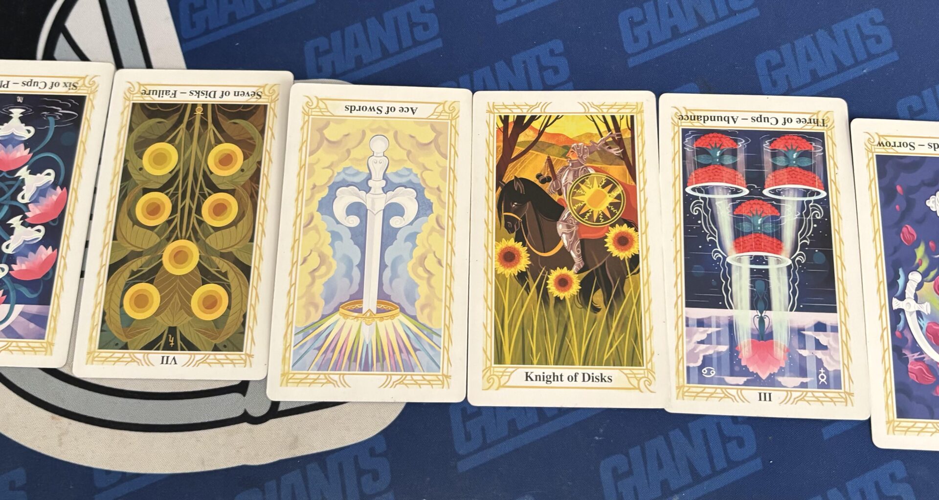 Giants vs Commanders Tarot
