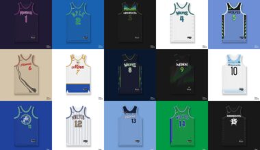 First 15 Timberwolves victory jerseys