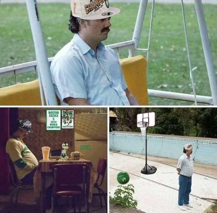 After three full days of no Boston Celtics basketball... counting down to tip off