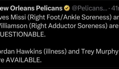 Zion premier benchwarmer.