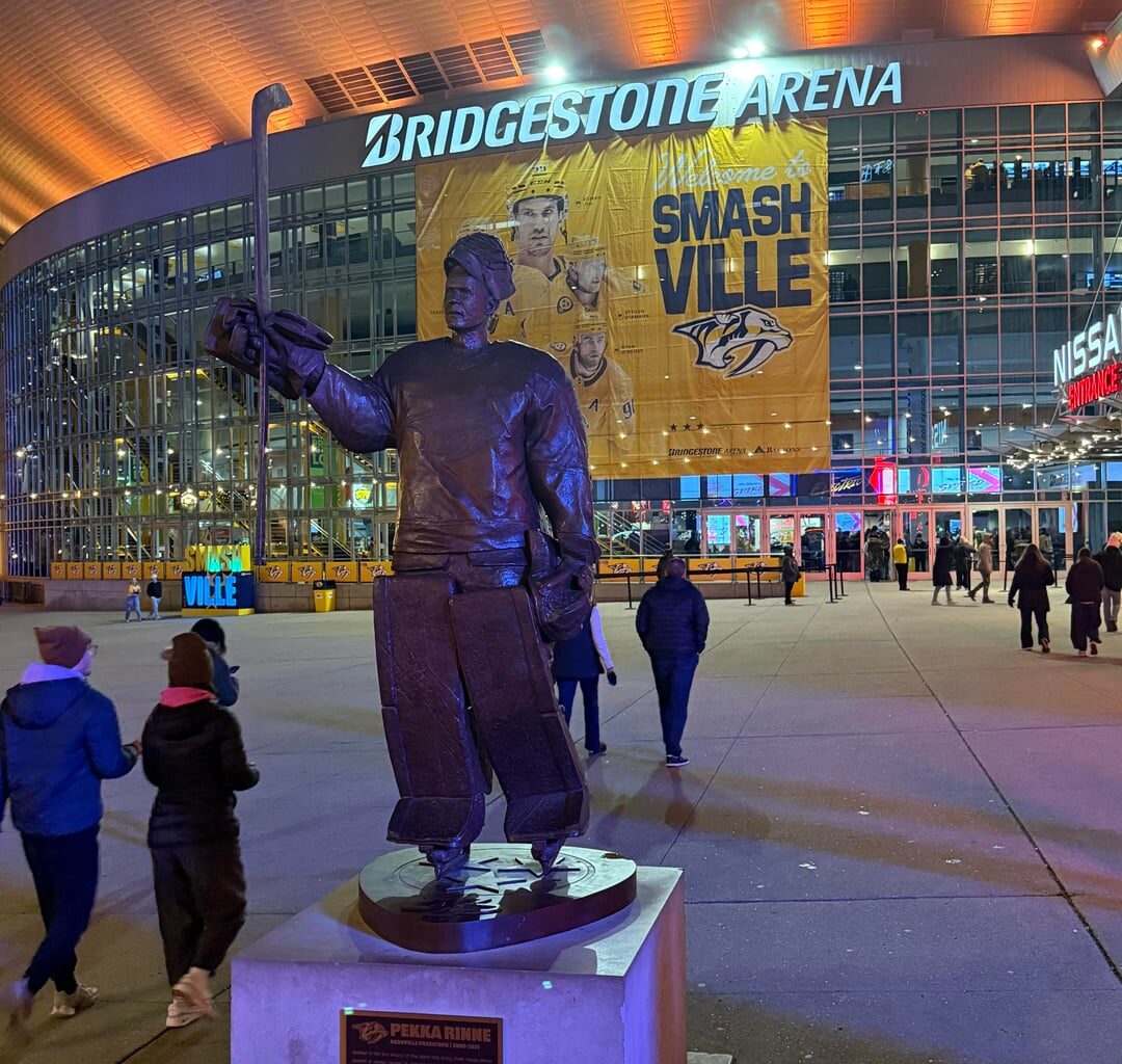 First game in person this season, had to stop by and see Papa Peks on the way in.