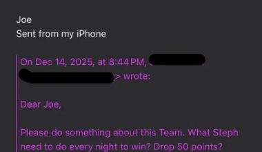 You guys should see the email im about to send jon horst