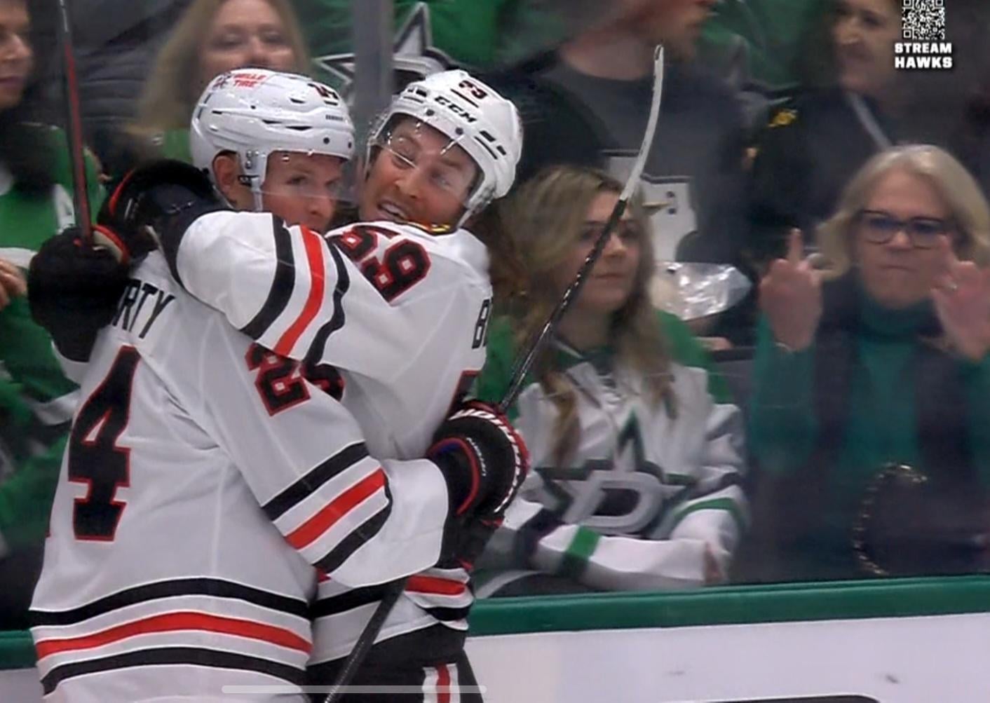 They aired this like three times before they cropped it in