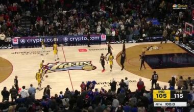 Embiid scores season-high 39 points to lead 76ers to 115-105 win against Pacers