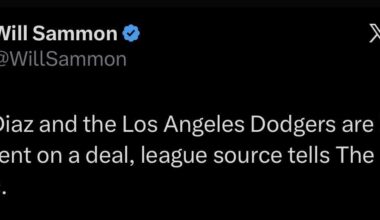 Diaz to the Dodgers