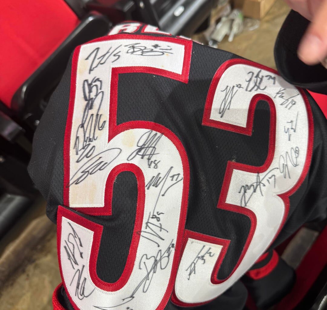 any advice on cleaning a signed jersey