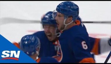 Islanders Score Two Goals Against Jarry In Just 13 Seconds