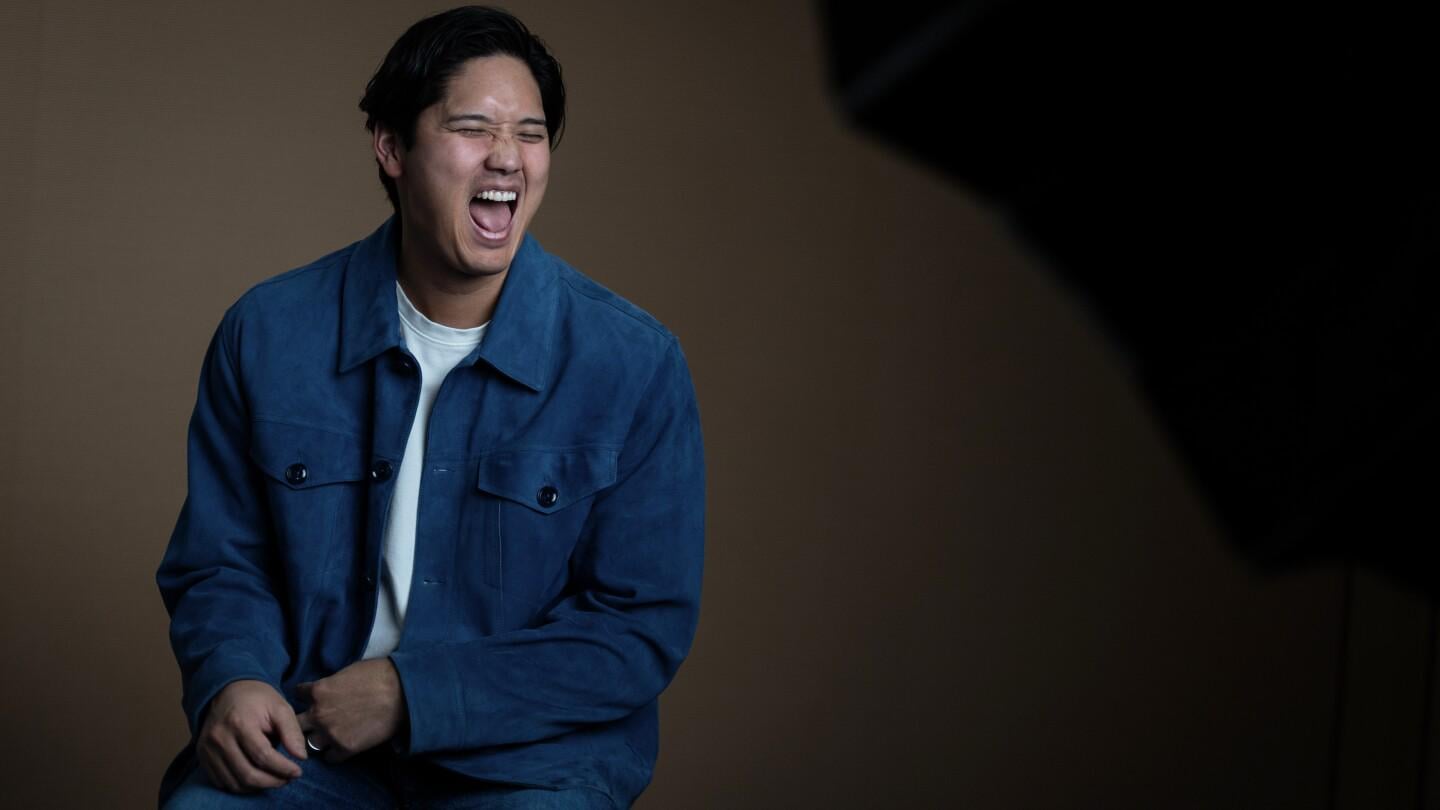 Shohei Ohtani is the AP's Male Athlete of the Year for record-tying 4th time