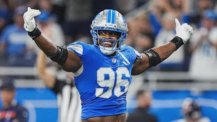 With 3 sacks tonight Muhammad (9) passes Aidan(8.5) as the Lions sack leader