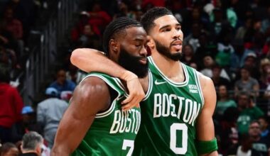 First Option Jaylen Brown and Facilitator Jayson Tatum would feed families