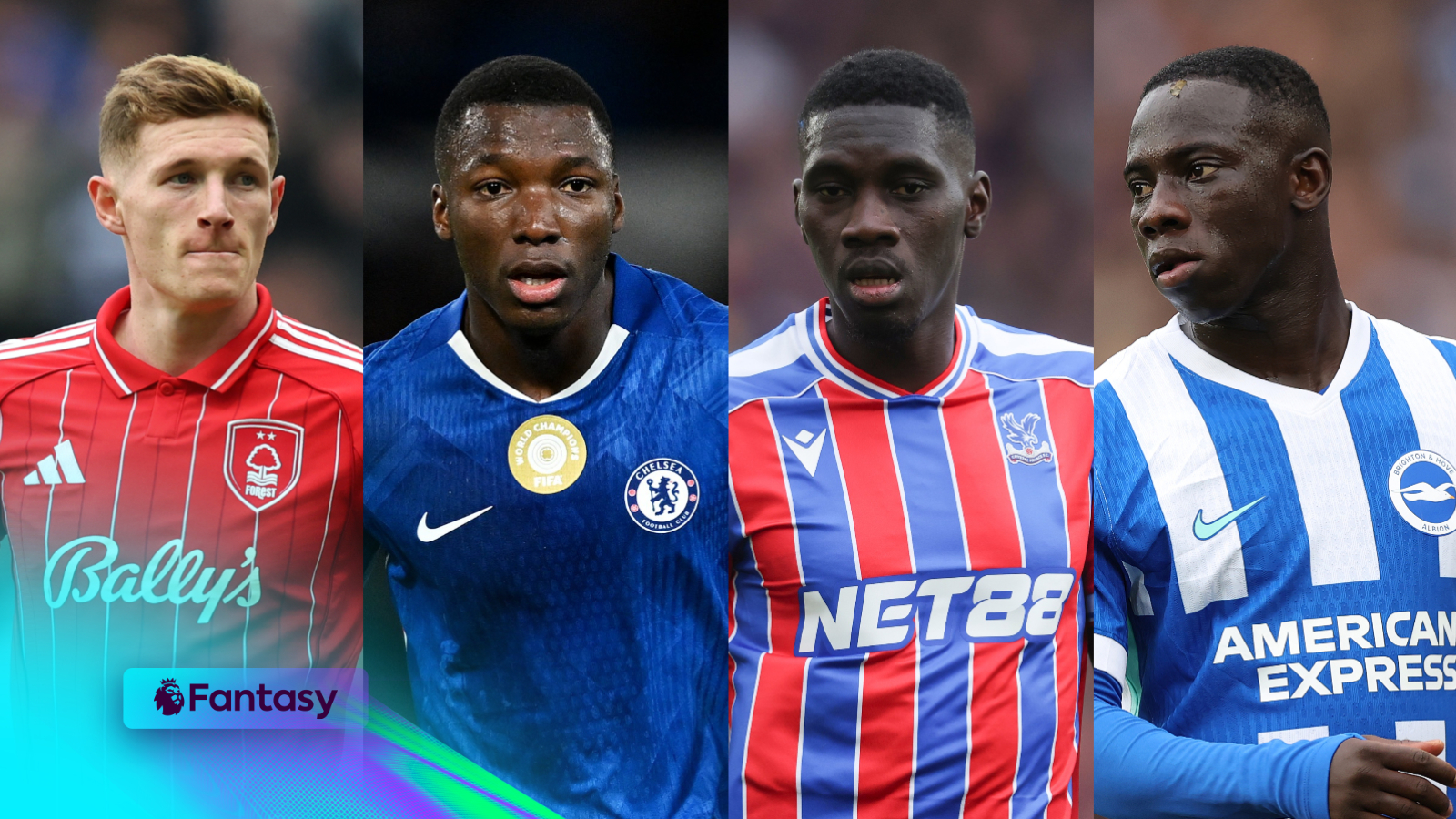 Who are the best replacements for Caicedo and Sarr in FPL?