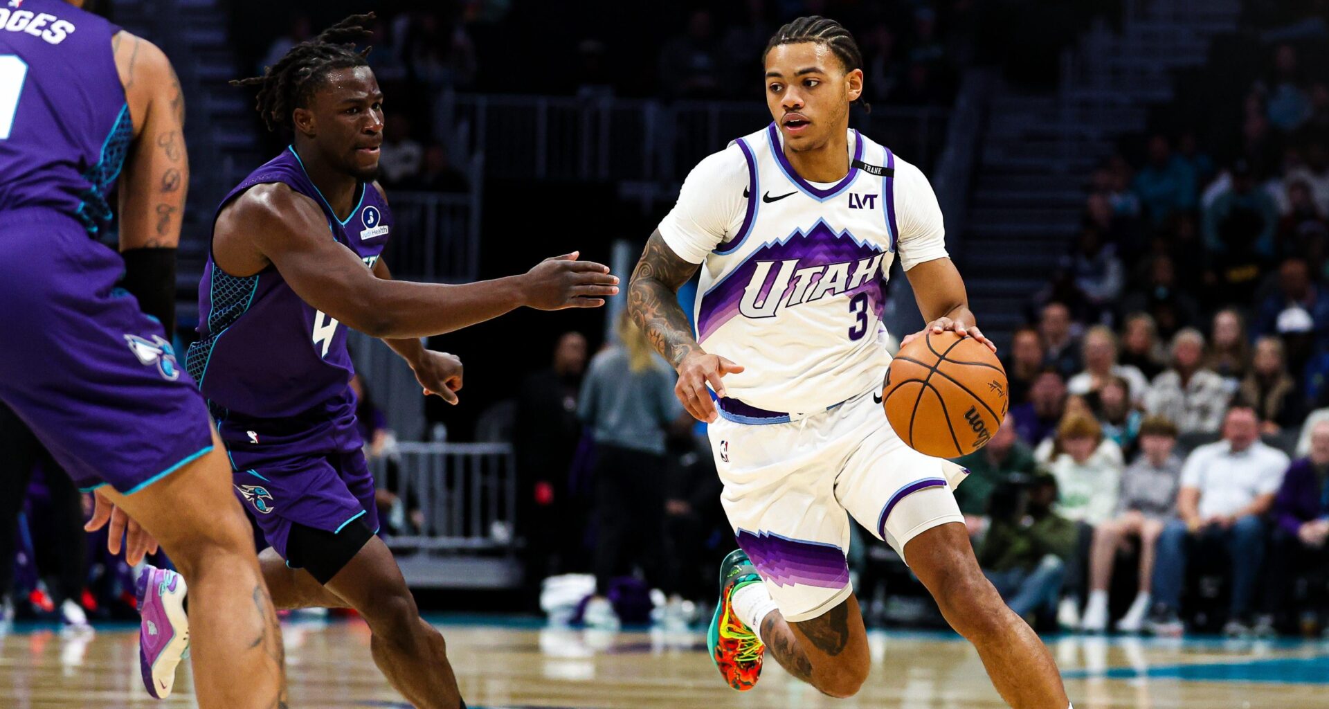 Utah Jazz guard Keyonte George is making the jump