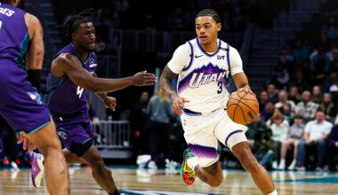 Utah Jazz guard Keyonte George is making the jump