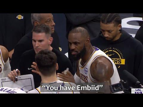 LeBron James Figures Out 76ers Play To Win The Game