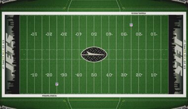 New York Jets Unveil Gotham City-Inspired “Rivalries” Field Design