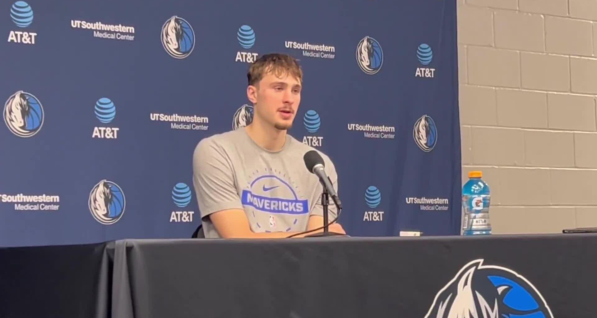 [Noah Weber] Cooper Flagg: “Loyalty has always been a big thing for me, and I think it’s just being where my feet are. I’ve loved every minute of being here…I feel like I’m living the dream…Everyone here in Dallas has been so amazing, so I’d be foolish not to want to be here for as long as I can..."