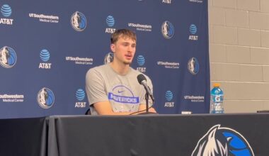 [Noah Weber] Cooper Flagg: “Loyalty has always been a big thing for me, and I think it’s just being where my feet are. I’ve loved every minute of being here…I feel like I’m living the dream…Everyone here in Dallas has been so amazing, so I’d be foolish not to want to be here for as long as I can..."
