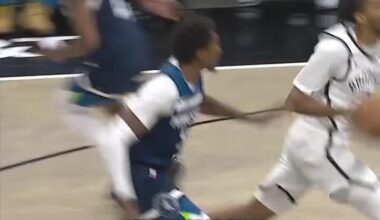 Jaden McDaniels reading Ant quotes about Jaden McDaniels