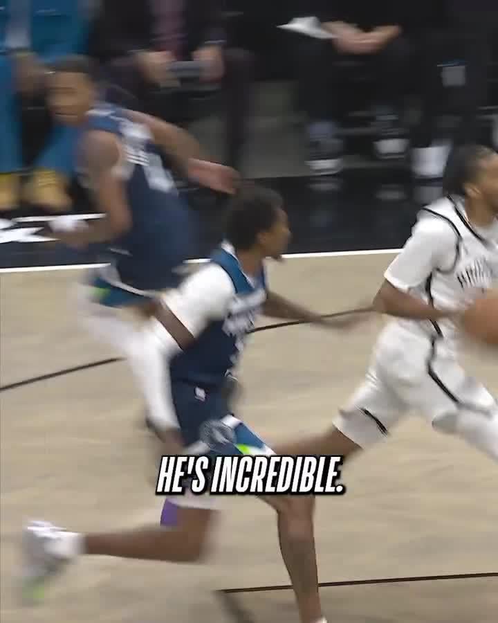 Jaden McDaniels reading Ant quotes about Jaden McDaniels