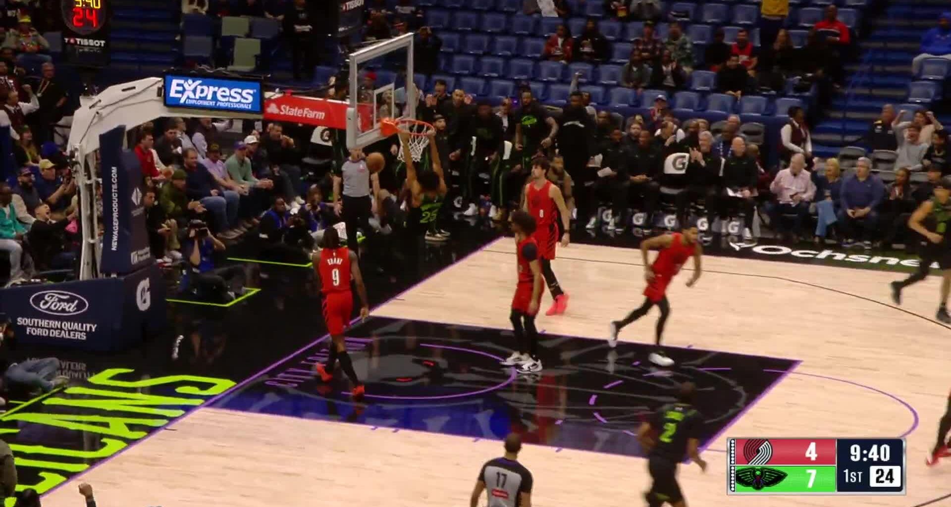 [Highlight] Derik Queen LOB FROM THE LOGO