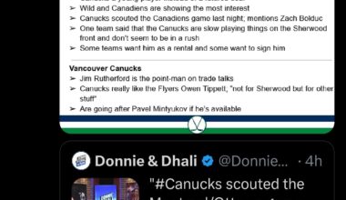 Dhaliwal: “Canucks really like Tippett. Not for Sherwood, but for other stuff.”