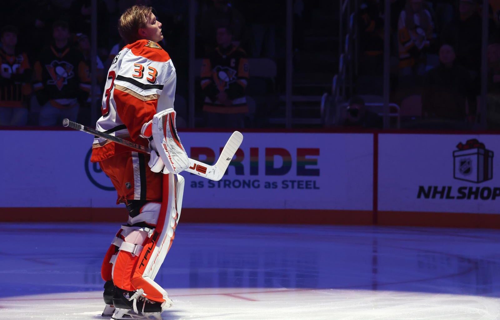 [OC] Ducks’ Husso Impressing In Extended Opportunity