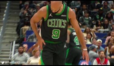 [HIGHLIGHTS] White scores season-high 30, Walsh adds career-high 22 while Hugo Gonzalez sets career-high as well with 14 points as the Brown-less Celtics blow out the Wizards!