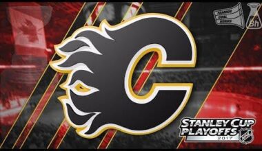 This is the goal horn used by the Flames during their very short-lived appearance in the 2017 Stanley Cup Playoffs. This was the last time they used the song “Righteous Smoke” from Monster Truck in the playoffs.