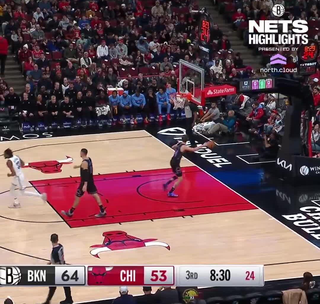 Noah Clowney 6 3PM vs The Bulls all in the 2nd Half.