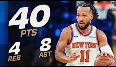 Jalen Brunson FUELS Knicks To Emirates NBA Cup Championship With 40 PTS 🏆 | December 13, 2025