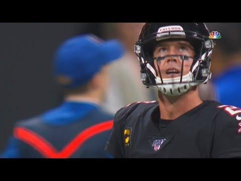 Saints' Shy Tuttle Destroys Matt Ryan with A Stiff Arm