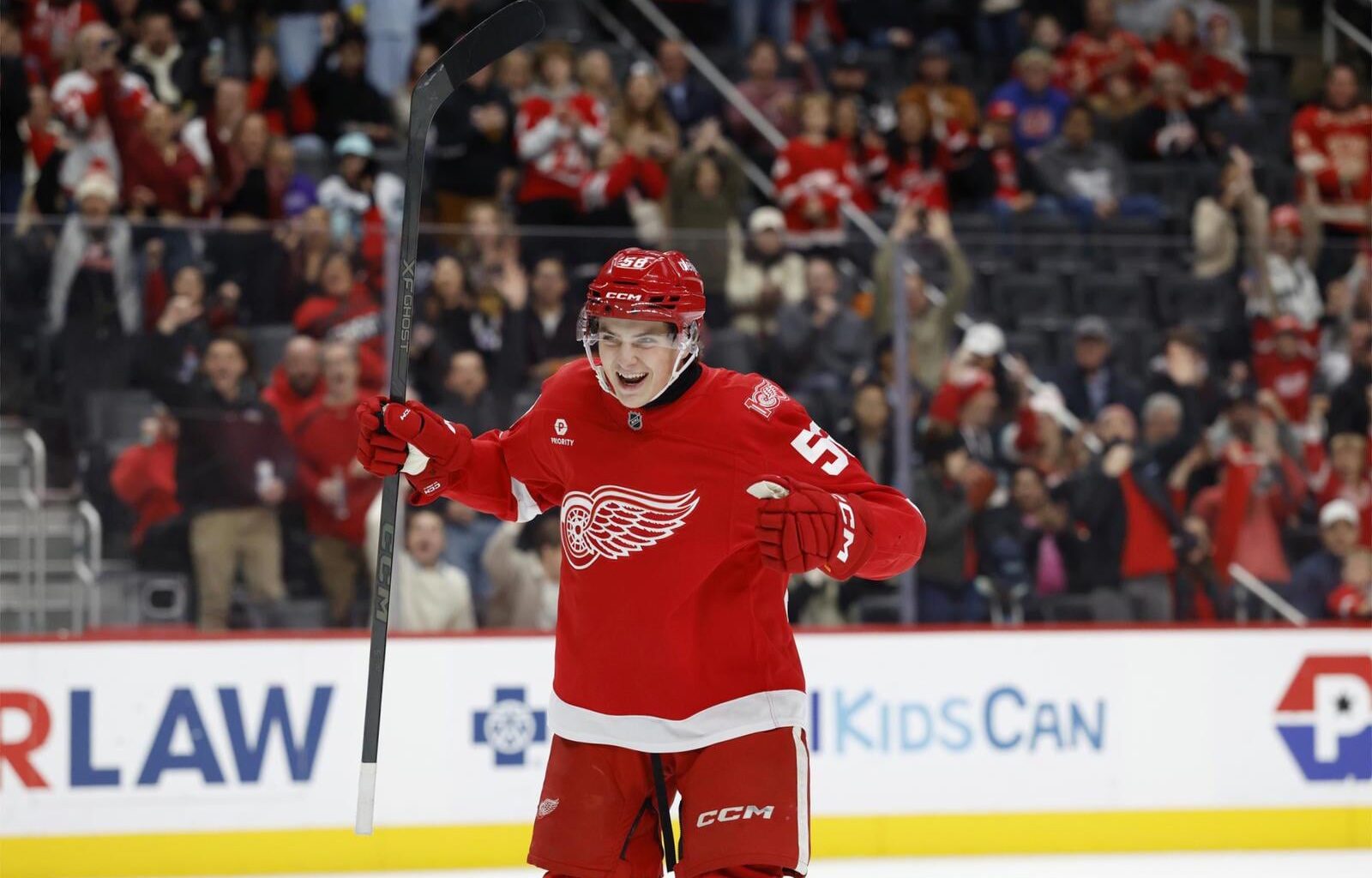 [Michael Whitaker]"He's A Special Guy": Red Wings Love What Rookie Emmitt Finnie Is Bringing