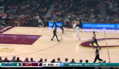 [Highlight] A great sequence from the Hornets rookies. Ryan Kalkbrenner sends the shot back, and Kon Knueppel cashes in on the other end.